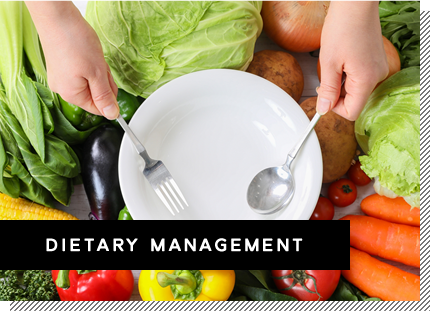 食事制限のダイエットは行いません